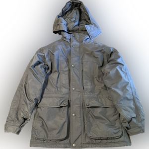 Vintage Cabelas Gore-Tex Men Medium Blue Ski Jacket Coat Military Rain Gear c20